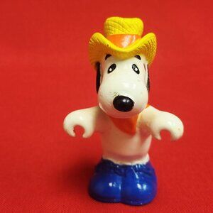 Vintage Snoopy Figure Cowboy Farmer Outfit 1966